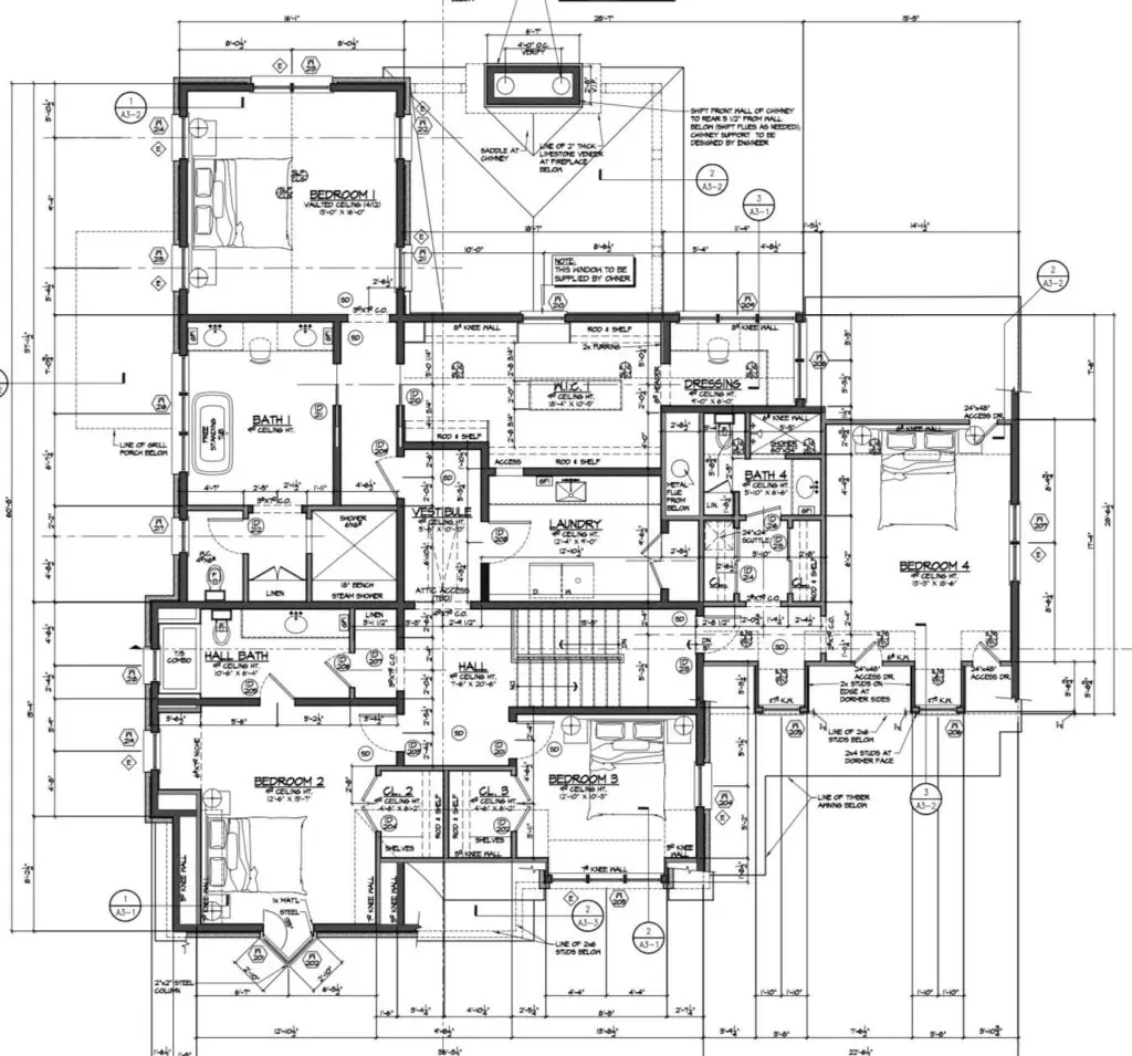 Designer and homeowner reviewing layout plans – Sherwood Park project